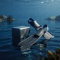 Underwater camera diving equipment representing premium Finnish game design precision